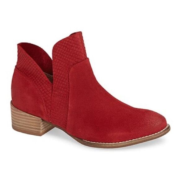 Seychelles | Red Score Suede Bootie - Picture 1 of 16